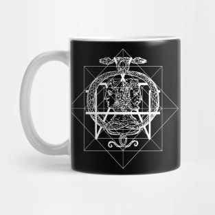 Hermetica Moderna - The Sight of Janus white Mug